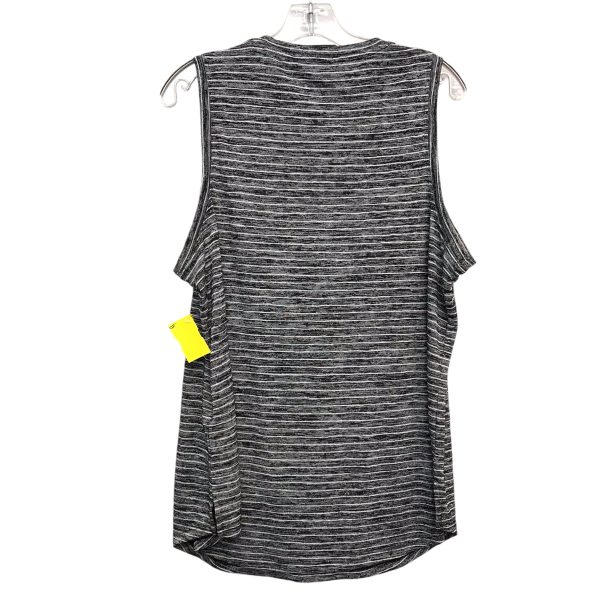 Top Sleeveless By Athleta In Black & White, Size:Xl Hot on Sale