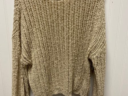 Sweater By Blu Pepper In Beige, Size: M Online Sale