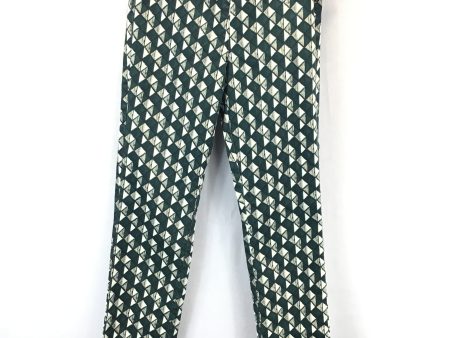 Pants Ankle By H&m In Green, Size: 4 For Discount