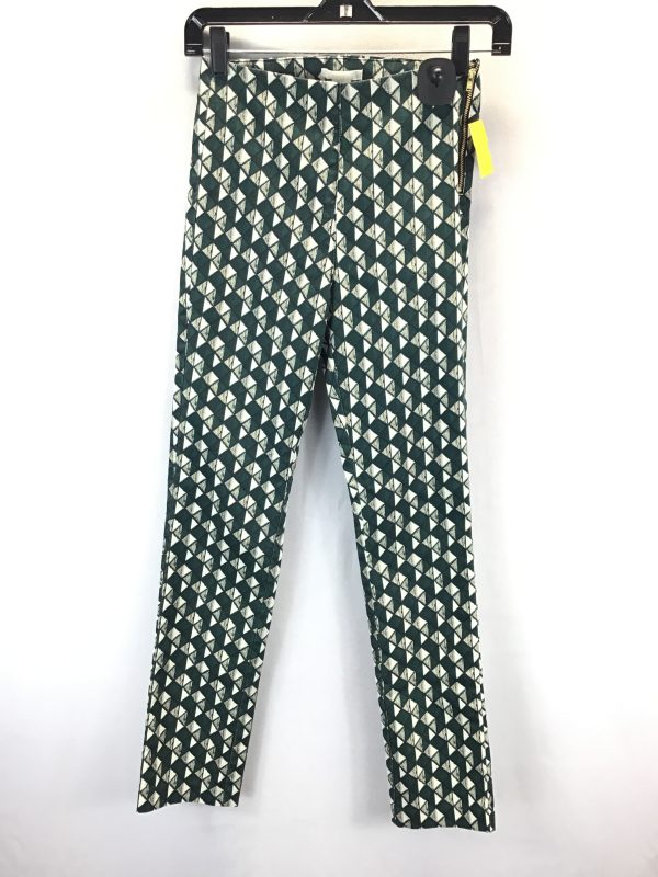 Pants Ankle By H&m In Green, Size: 4 For Discount