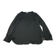 Blouse Long Sleeve By Cabi In Black, Size: M For Cheap