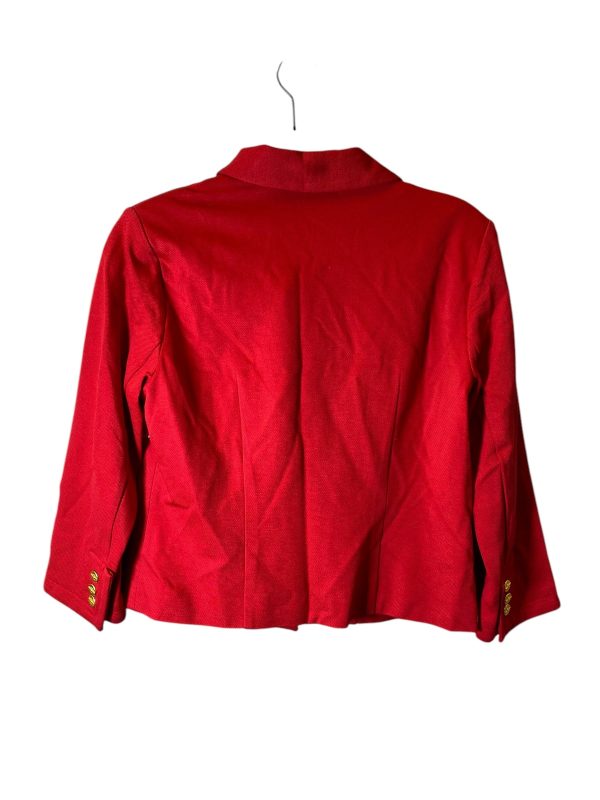 Blazer By Clothes Mentor In Red, Size: S on Sale