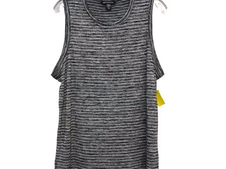 Top Sleeveless By Athleta In Black & White, Size:Xl Hot on Sale