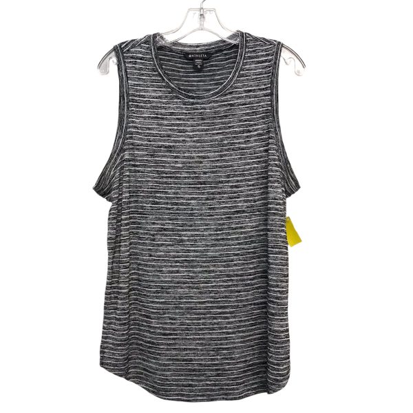 Top Sleeveless By Athleta In Black & White, Size:Xl Hot on Sale