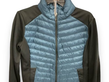 Coat Puffer & Quilted By 32 Degrees In Black & Blue, Size: L Online