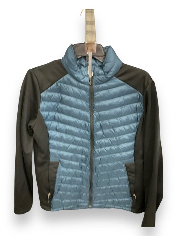 Coat Puffer & Quilted By 32 Degrees In Black & Blue, Size: L Online