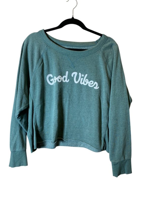 Sweatshirt Collar By Grayson Threads In Green, Size: Xxs Fashion