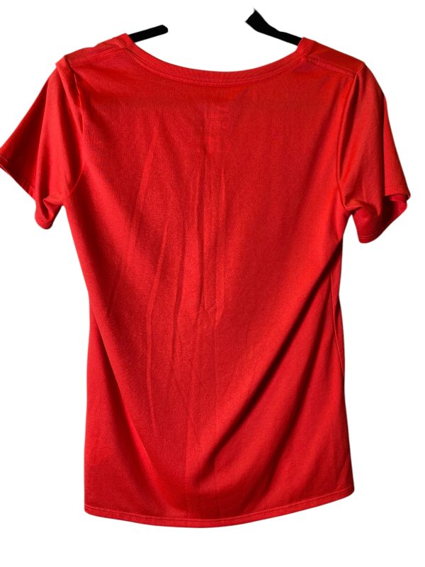 Athletic Top Short Sleeve By Nike In Red, Size: M Fashion