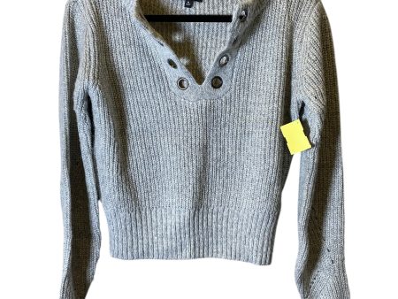 Sweater By Clothes Mentor In Grey, Size: M Discount