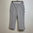 Pants Ankle By Jones New York O In Striped, Size: 8p on Sale