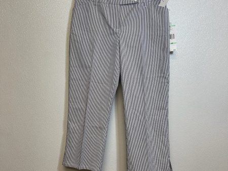 Pants Ankle By Jones New York O In Striped, Size: 8p on Sale