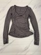 Athletic Top Long Sleeve Crewneck By Lululemon, Size: 6 Sale