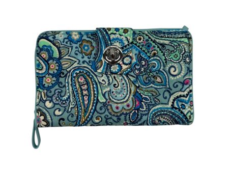 Wallet By Vera Bradley In Blue, Size:Medium For Discount