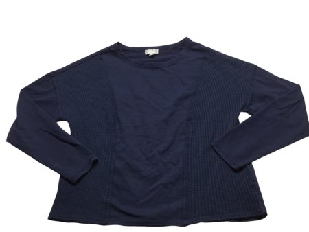 Sweatshirt Crewneck By Wonderly In Navy, Size: M on Sale