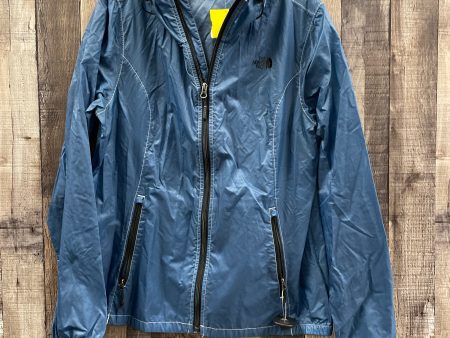 Athletic Jacket By The North Face In Blue, Size: L Online Hot Sale