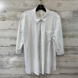 Blouse 3 4 Sleeve By Lysse In White, Size: L For Discount