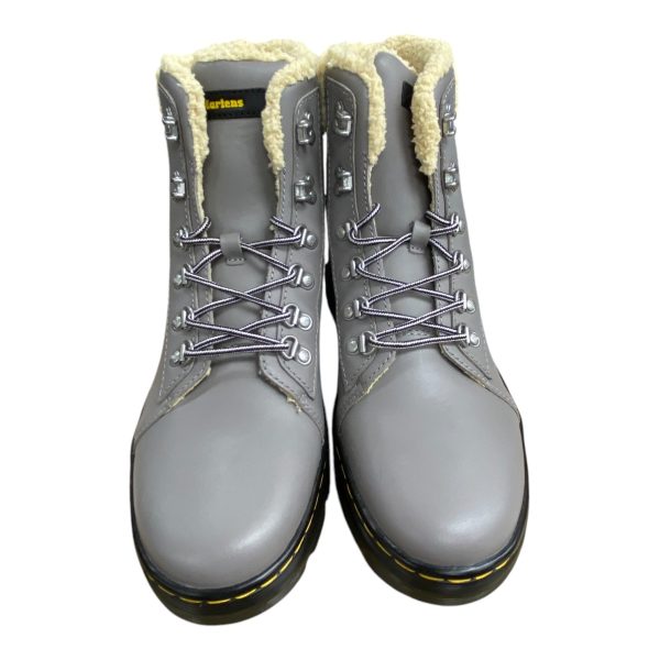 Boots Combat By Dr Martens In Grey, Size: 10 Sale