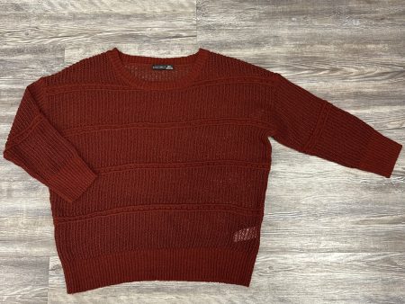 Sweater By Black Tape In Rust, Size: L on Sale