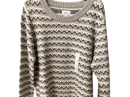 Sweater By Croft And Barrow In Grey, Size: 1x Online now