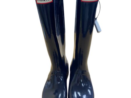 Boots Rain By Hunter In Navy, Size: 7 Cheap