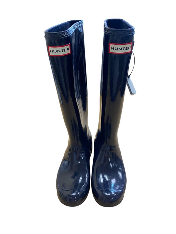 Boots Rain By Hunter In Navy, Size: 7 Cheap