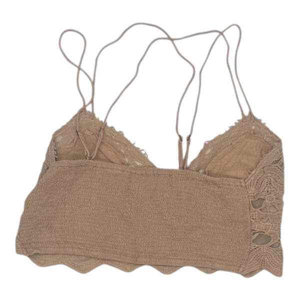 Bralette By Free People In Tan, Size:L Sale