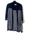 Cardigan By Molly + Isadora In Navy, Size: 1x For Cheap