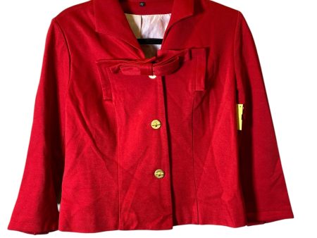 Blazer By Clothes Mentor In Red, Size: S on Sale