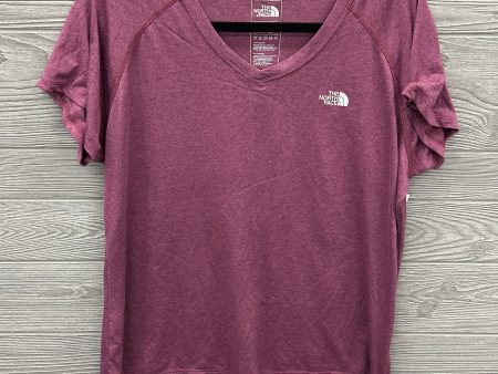 Athletic Top Short Sleeve By The North Face In Purple, Size: Xxs Sale