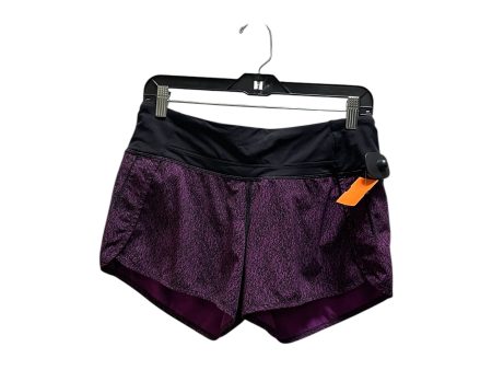 Athletic Shorts By Lululemon In Purple, Size: 6 Cheap