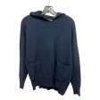 Knit Pocket Hoodie Sweater By Banana Republic In Navy, Size: S Supply