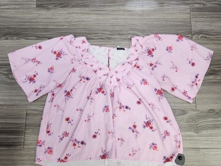 Blouse Long Sleeve By Clothes Mentor In Floral Print, Size: Xl Cheap