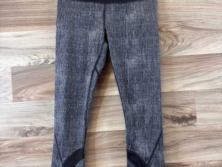 Athletic Leggings Capris By Lululemon In Grey, Size: S Supply