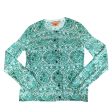 Cardigan By Tory Burch In Teal, Size: Xs Online now