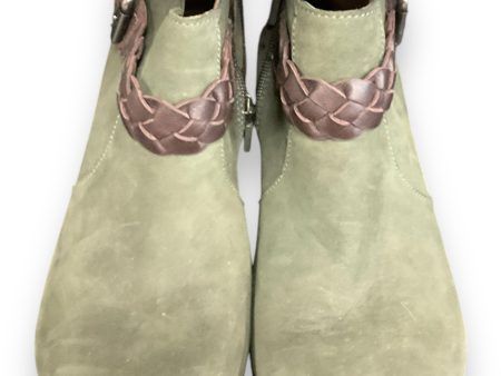 Boots Ankle Flats By Dansko In Green, Size: 5.5 Hot on Sale