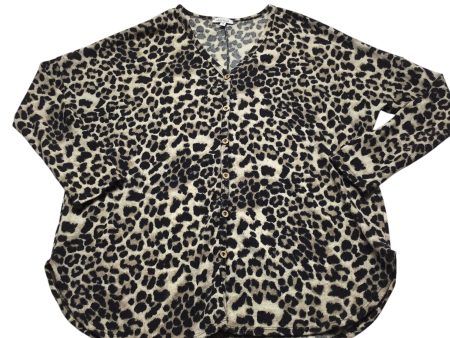 Tunic Long Sleeve By White Birch In Animal Print, Size: M Online Hot Sale