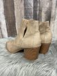 Boots Ankle Heels By Cme In Brown, Size: 9 Sale