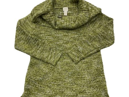 Sweater By Chicos In Green, Size: S For Cheap