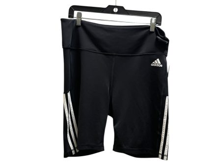 Athletic Shorts By Adidas In Black, Size: Xl For Discount