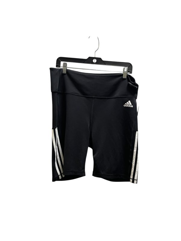 Athletic Shorts By Adidas In Black, Size: Xl For Discount