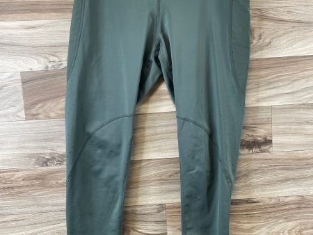 Athletic Leggings By Champion In Green, Size: Xl Online Hot Sale