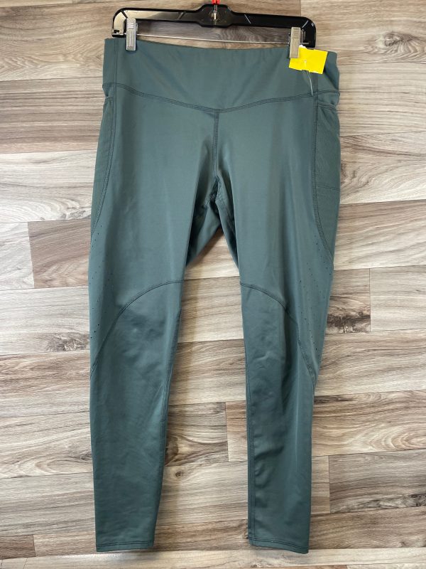 Athletic Leggings By Champion In Green, Size: Xl Online Hot Sale