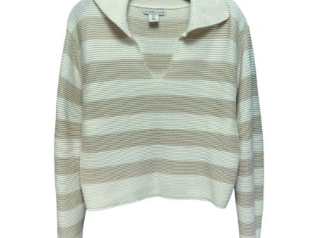 Collared Sweater By Sincerely Jules In Striped Pattern, Size: L Online now