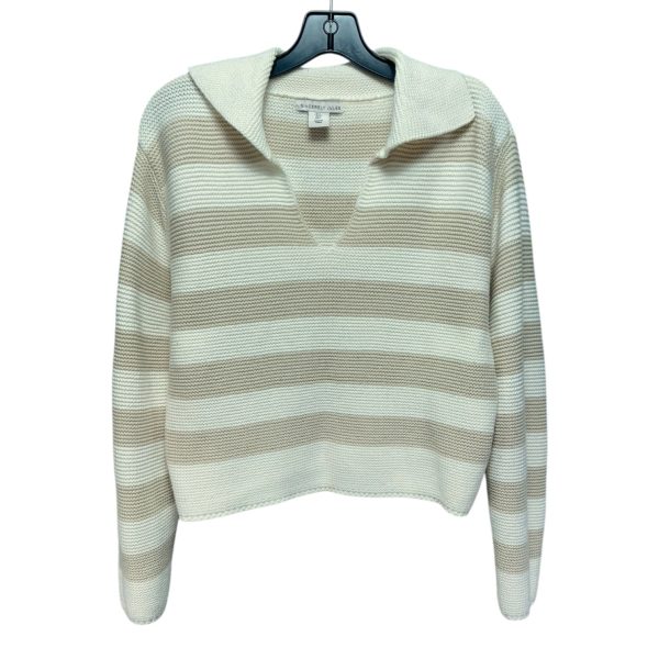 Collared Sweater By Sincerely Jules In Striped Pattern, Size: L Online now