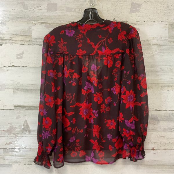 Blouse Long Sleeve By Sanctuary In Red, Size: S Hot on Sale