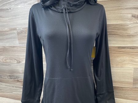 Athletic Top Long Sleeve Hoodie By Marika In Black, Size: S Cheap