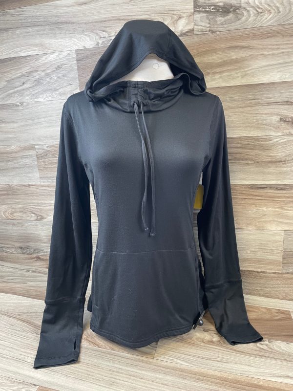 Athletic Top Long Sleeve Hoodie By Marika In Black, Size: S Cheap