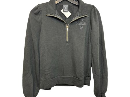 Sweatshirt Collar By Clothes Mentor In Black, Size: Xs For Cheap