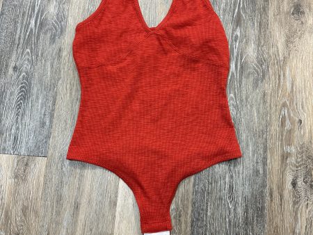 Bodysuit By Madewell In Orange, Size: L on Sale