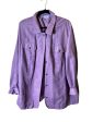 Blouse Long Sleeve By Liz And Me In Purple, Size: 3x Fashion